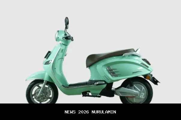 United E-Motor C2000 resmi diluncurkan! Skutik listrik neo klasik untuk gaya harian yang lebih modern