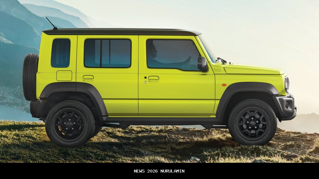 Suzuki Jimny 3 Pintu AT Two Tone: SUV Legendaris Tampil Gaya