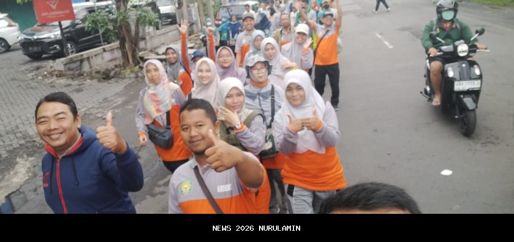 Kemenag Karimun adakan jalan sehat peringati Hari Amal Bakti ke-80