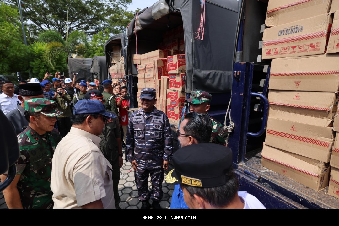 Presiden Prabowo Minta Maaf Atas Kekurangan Bantuan Bencana Aceh Tamiang