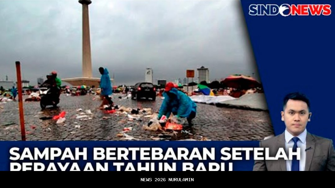 Annisa Terkesan dengan Kondisi Siring Banjarmasin yang Penuh Sampah Pasca Tahun Baru 2026
