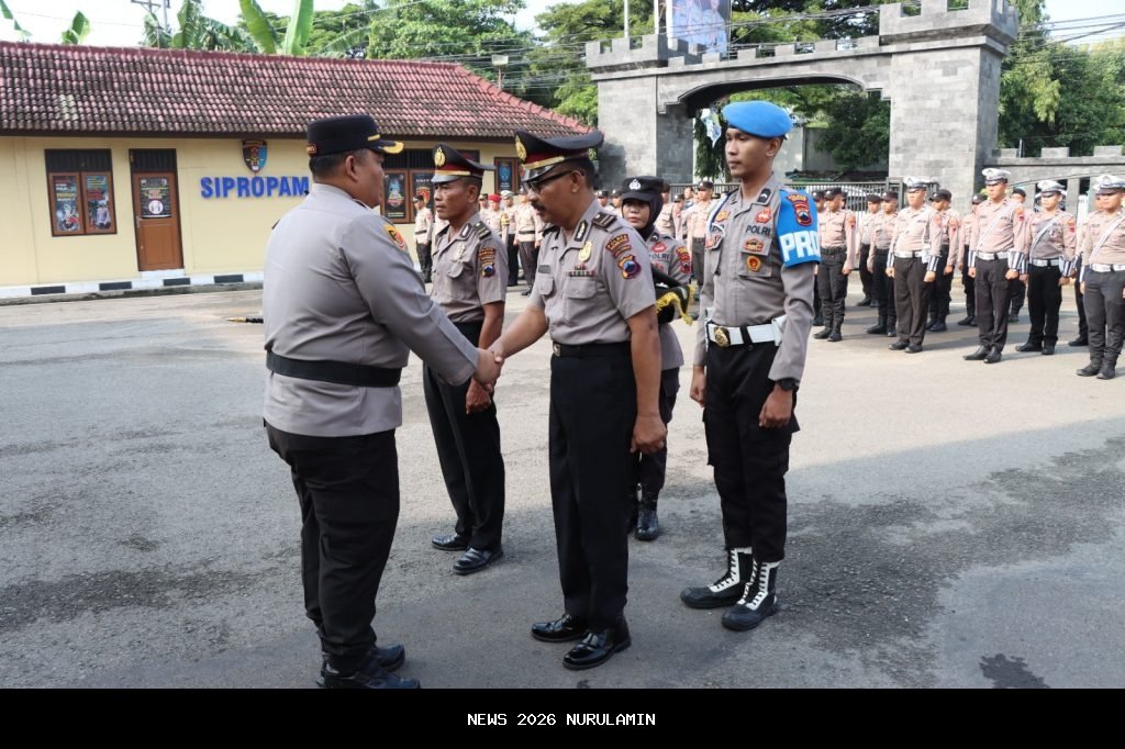 70 Polisi Polres Tasikmalaya Naik Pangkat, Tekankan Teladan