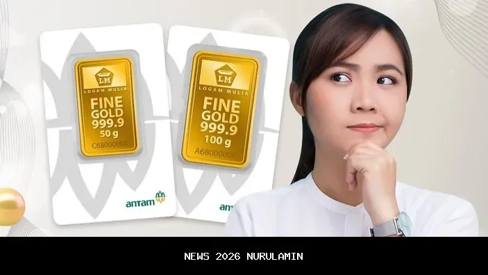 Harga emas hari ini 12 Januari 2026 Antam, UBS dan Galeri24 tak bergerak