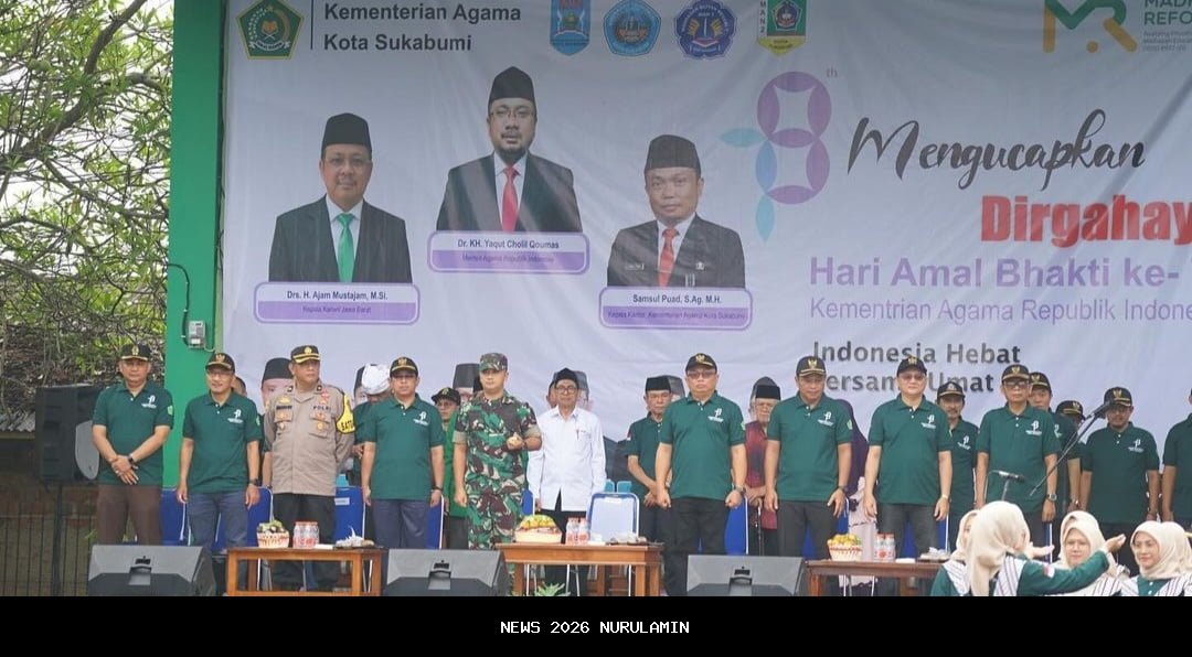Kemenag Rayakan Hari Amal Bhakti ke-80, Jamhuri Amir Tekankan Kerukunan dan Tantangan AI