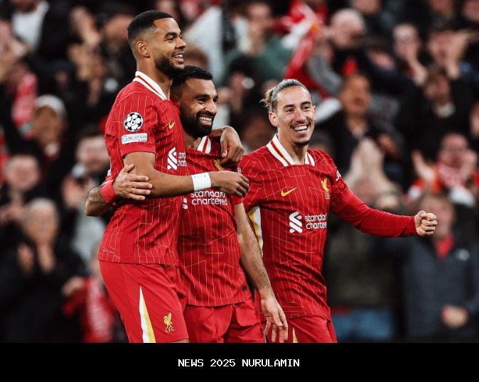 Prediksi Skor Liverpool vs Brighton, The Reds Pindahkan MU dan Chelsea?