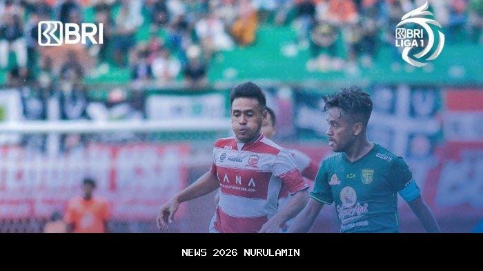 Hasil skor Madura United vs Persebaya Surabaya babak pertama berakhir imbang 0-0