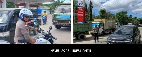 Polres Sumba Timur Atur Lalu Lintas Saat Tahun Baru, 2 Titik Macet