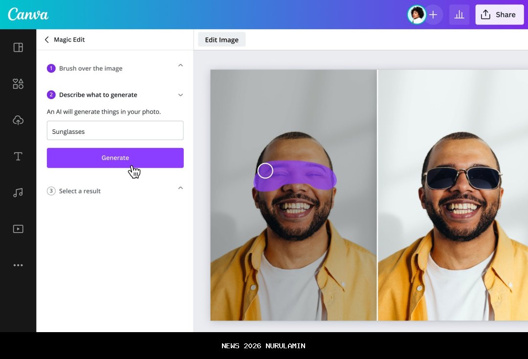 Kartu Tahun Baru 2026: Buat Cepat dengan Canva dan Gemini AI