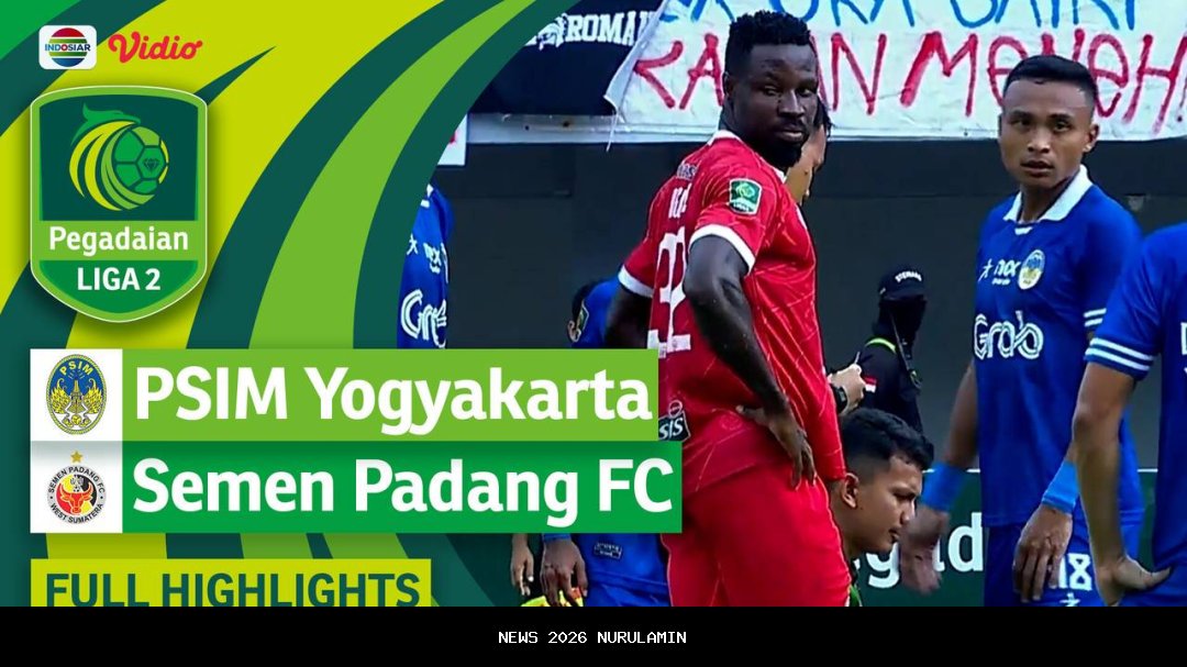 Laga PSIM vs Semen Padang FC di Yogyakarta Hari Ini