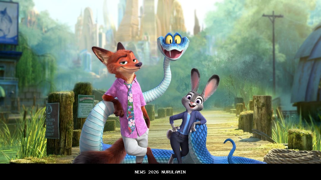 Zootopia 2 Pecahkan Rekor Box Office Disney dan Jadi Film Terlaris Sepanjang Masa