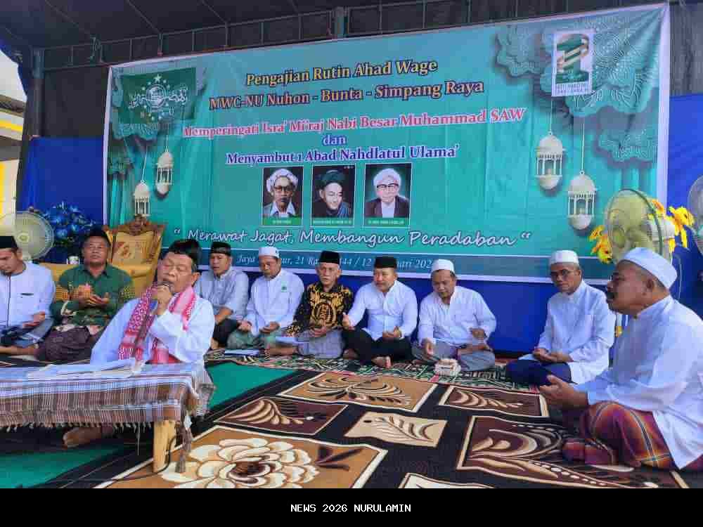 Wewowo Masjid Maaghi Kumpulkan Rp120 Juta untuk Pembangunan Masjid Nur Islam Werpigan