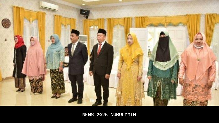 Nama-nama pejabat baru Pemprov Gorontalo dilantik Senin 12 Januari 2026, ada yang tukar posisi