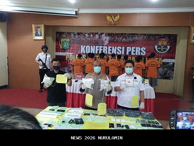 Polres Subang Bongkar 29 Pengedar Narkoba di 12 Kecamatan