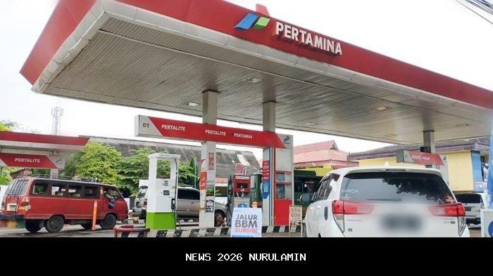 Harga BBM Pertamina Turun di Sumsel Mulai 1 Januari 2026, Pertamax Rp12.650 dengan Subsidi Tetap