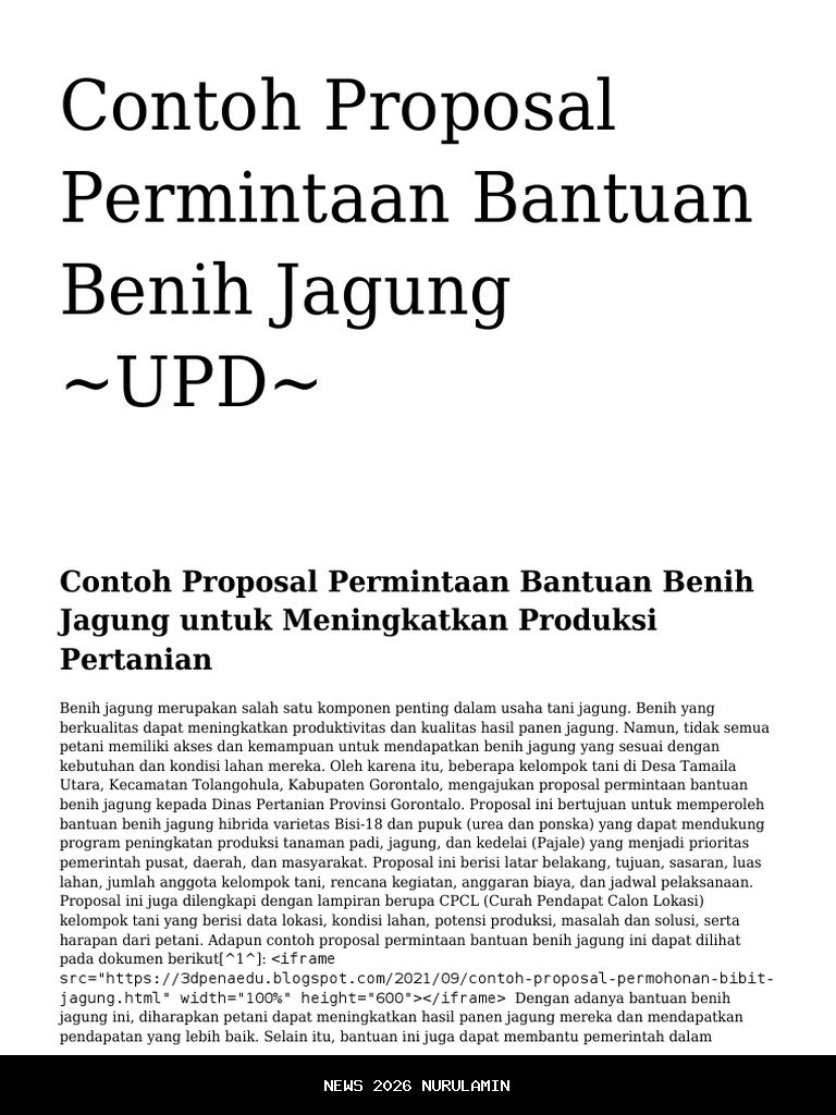 Gusnar Serahkan Bantuan Benih Jagung Rp6,4 Miliar ke Petani Gorontalo