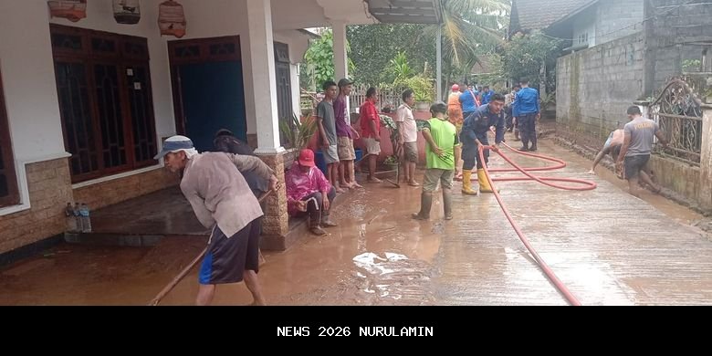 PT Jateng Agro Berdikari di Tengah Banjir Lumpur Tuntang, Semarang