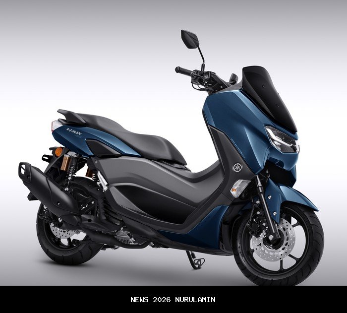Bukan Turbo, Tapi Paling Diminati! Yamaha NMAX Biru Neo Jadi Idola Baru Skutik Maxi