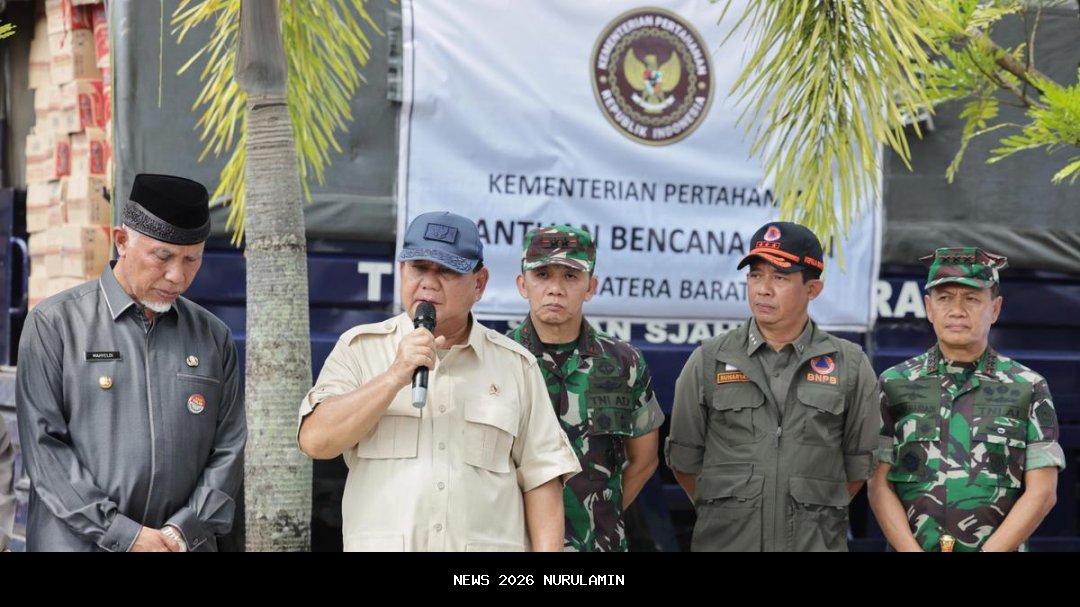 Presiden Prabowo Turun ke Lokasi Bencana, Percepat Pemulihan Warga