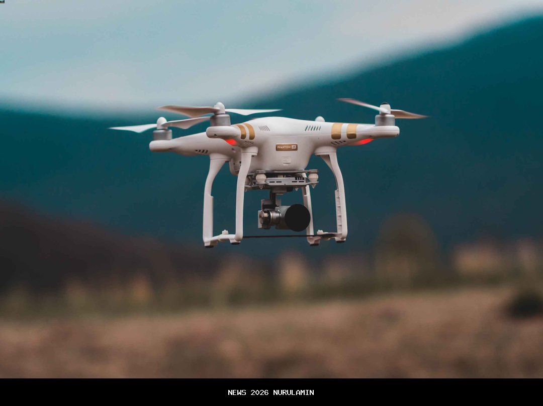 Drone di Sawah, Pixel di Pabrik
