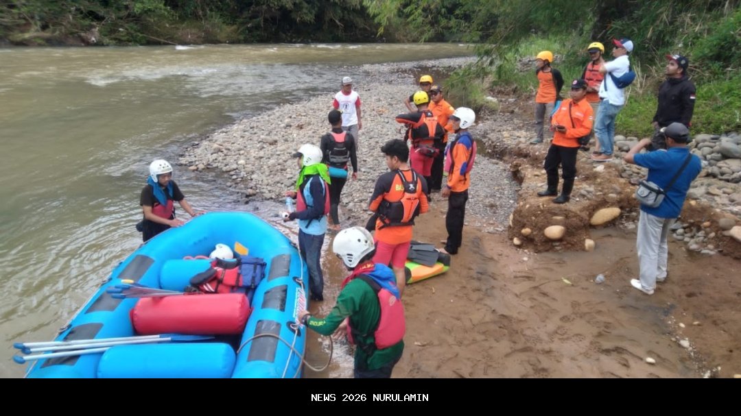 Pemuda Tenggelam di Curug Mangir, Tim SAR Lakukan Penyelamatan