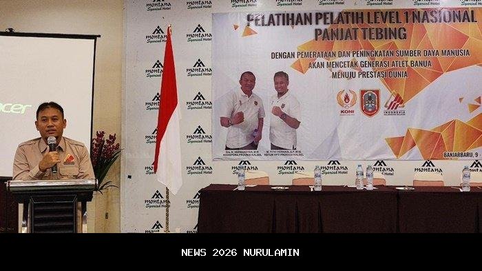 PASI Kalsel Gelar Pelatihan Nasional Level 1 untuk Pelatih Atletik, Standarisasi Pembinaan Atletik Diperkuat