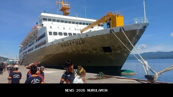 Jadwal KM Nggapulu 27 Desember 2025 - 26 Januari 2026: Rute Terdekat Namlea, Ambon, Ternate, Bitung