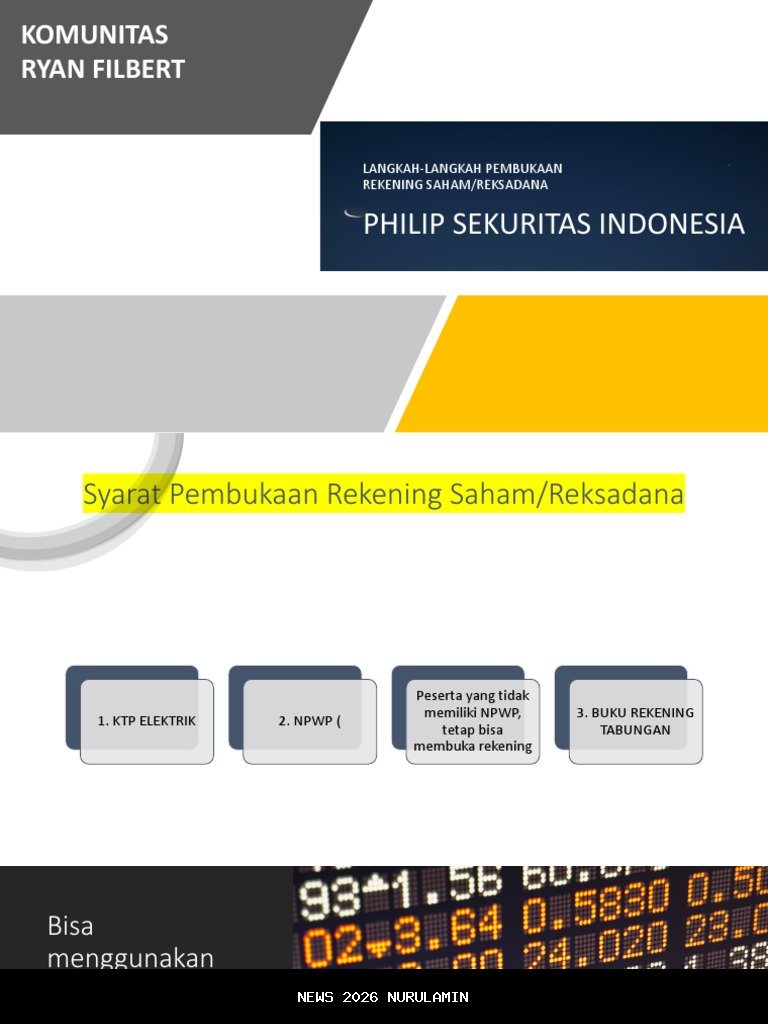 Investor ritel meledak, buka rekening saham kini mau dibikin semudah klik aplikasi