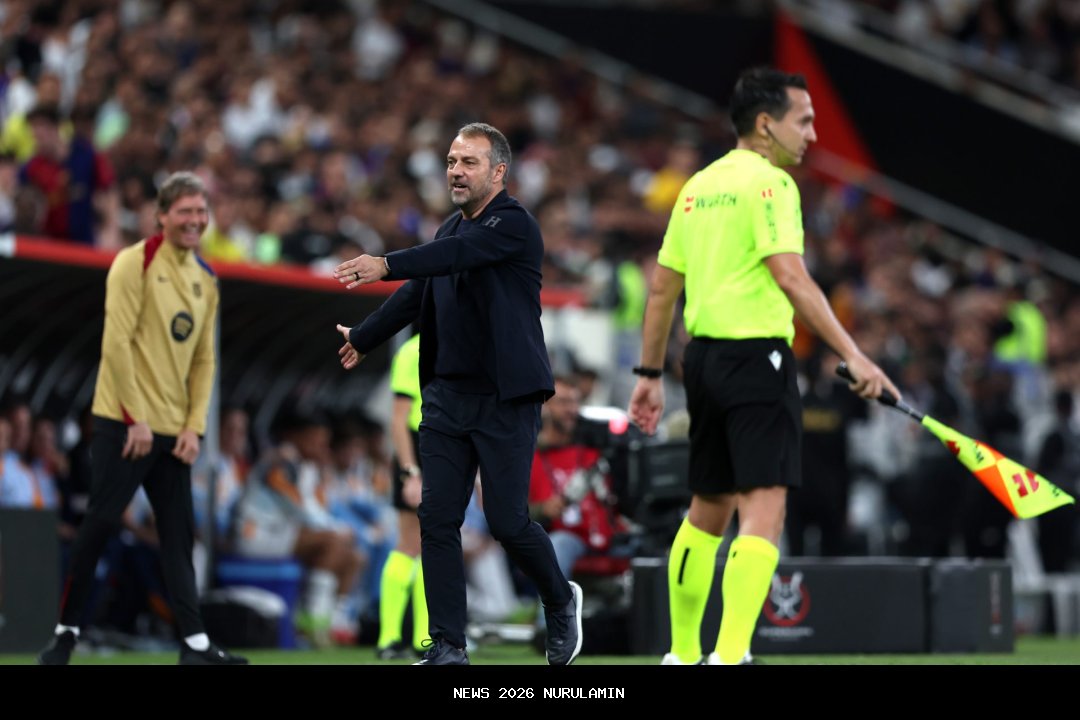 Satu rekor Hansi Flick kala Barcelona kalahkan Real Madrid, pemicu juara Piala Super Spanyol lagi