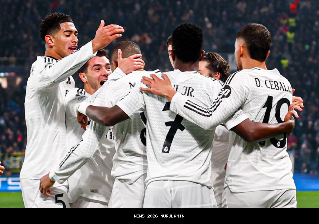 Berita Buruk di Awal Tahun! Mbappe Cedera, Bintang Real Madrid Terancam Absen 3 Pekan