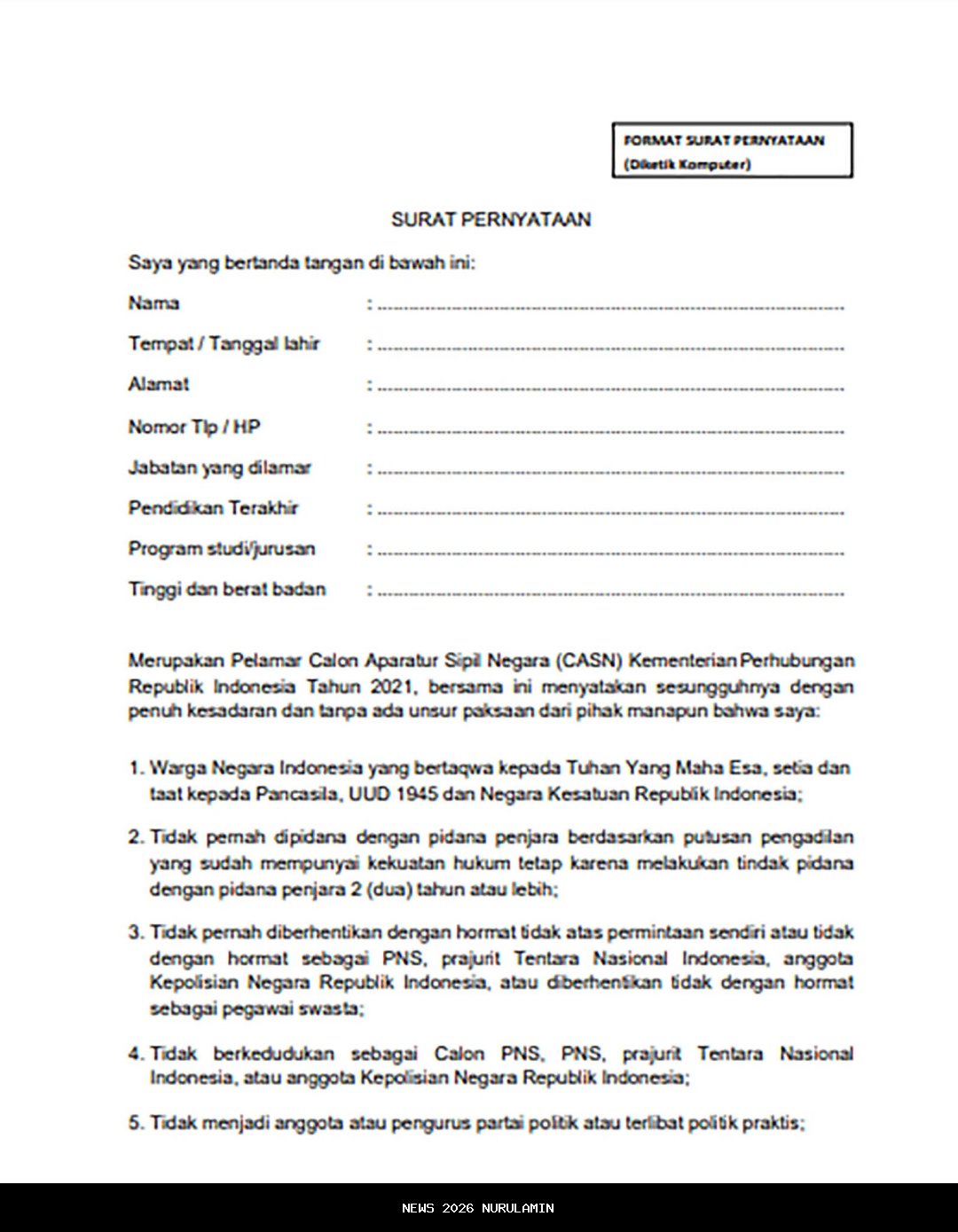 Kapan CPNS 2026 Dibuka? Jadwal, Formasi, dan Syarat Terbaru yang Harus Diketahui