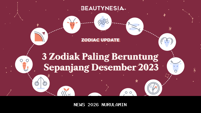 Prediksi Tahun Akhir: 3 Zodiak Dapat Kejutan 13 Desember, Nomor 2 Bikin Senyum