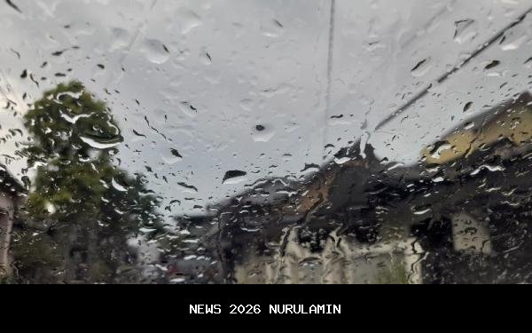 Prakiraan Cuaca Sumsel 3 Januari 2026: Palembang, Banyuasin, OI Diprediksi Hujan Ringan