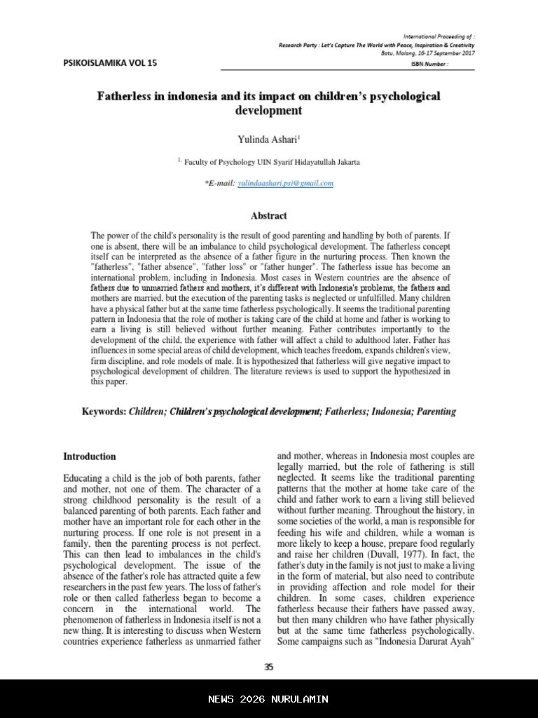 Kemendukbangga/Jabar Soroti Tingginya Angka Fatherless, Dorong Ayah Ambil Rapor Akhir Tahun