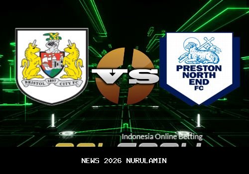 Prediksi Skor Bristol City vs Preston North End, 4 Januari 2026 Pukul 22.00 WIB