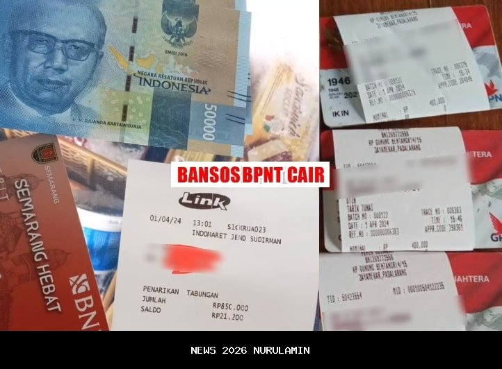 PKH dan BPNT Tahap 4 Cair 3 Januari 2026, Cek Saldo KKS BNI dan Mandiri!