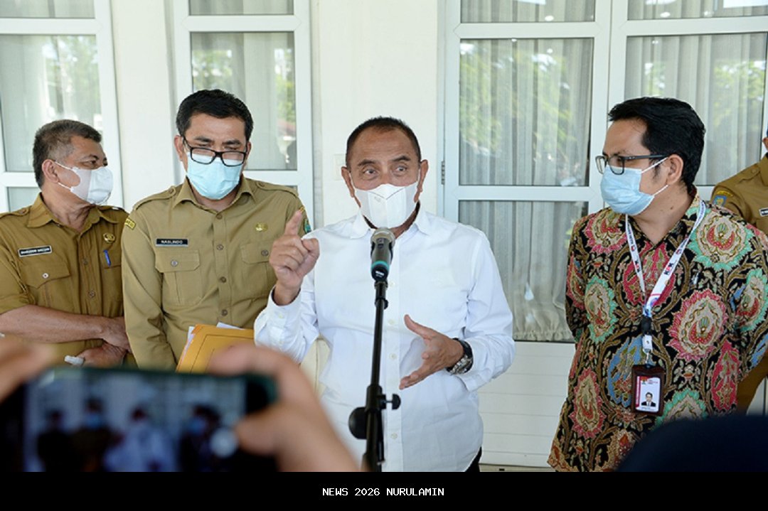 Gubernur Bobby minta pejabat baru percepat pemulihan pascabencana di Sumut, ini pesannya