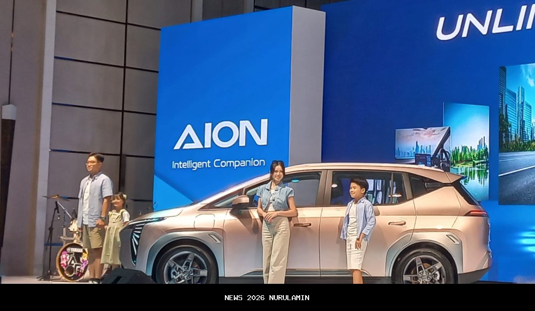 GAC Aion meluncur 2026, mobil listrik futuristik mulai Rp 325 juta