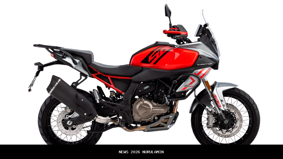 QJMotor LTS 50 S: Skuter Urban Paling Keren untuk Gaya dan Praktis
