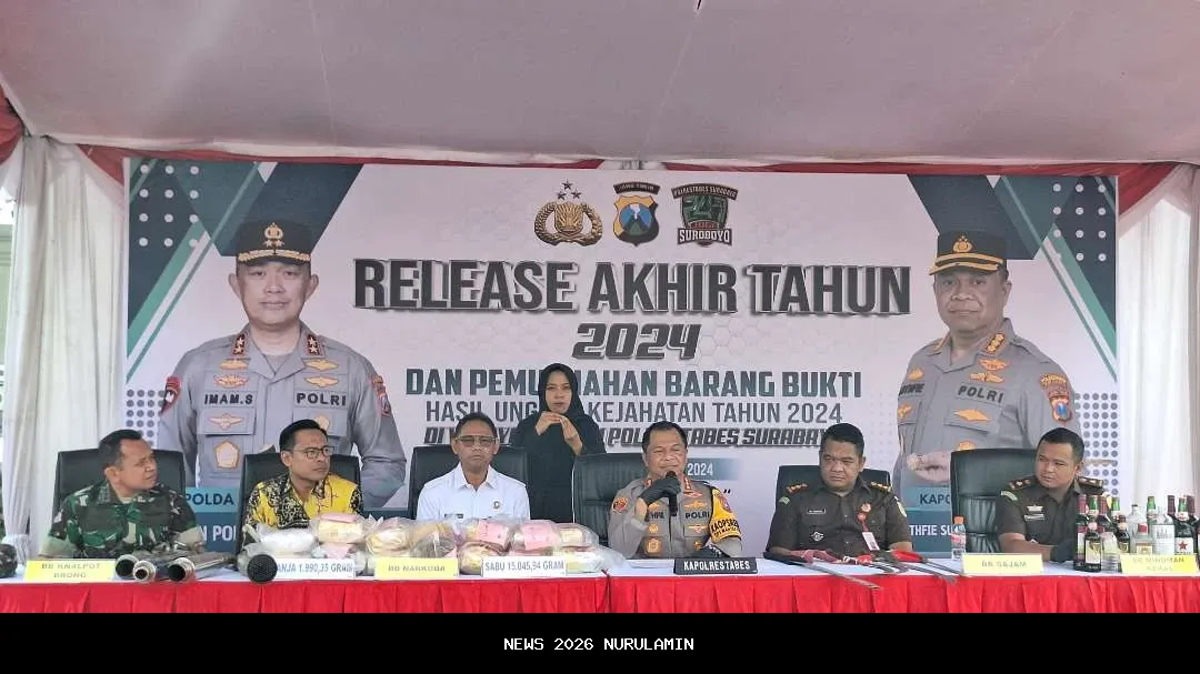 Selama 2025, Polres Mateng Tangani 376 Kasus, Kriminalitas Menurun