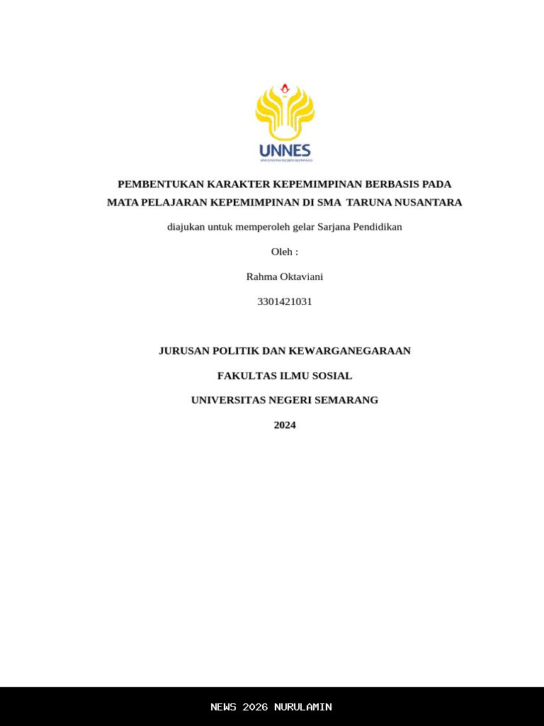 SMA Taruna Nusantara Dapat Motivasi Kepemimpinan dari Lampung