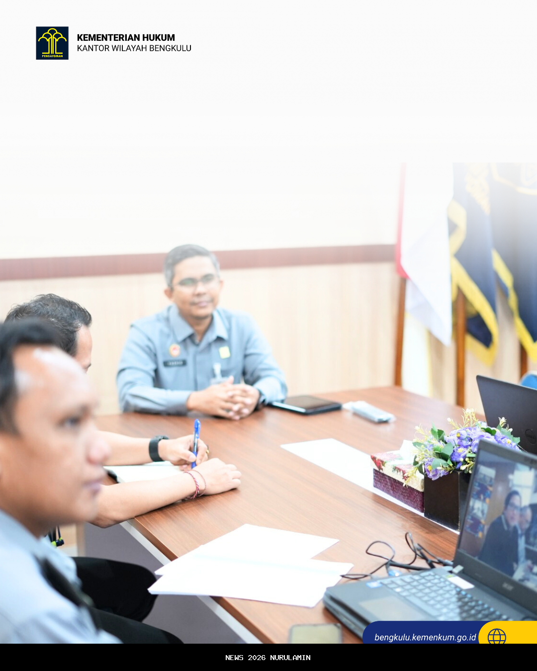 Rakordal Kemenkum Hari Kedua, Bengkulu Siap Jalankan Strategi Baru