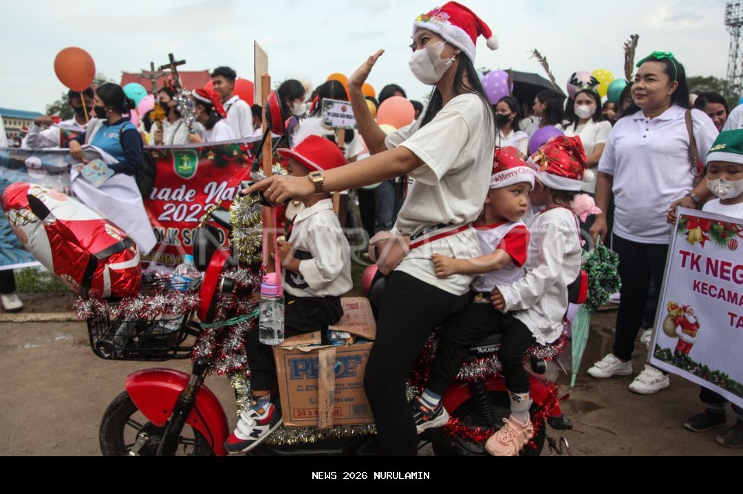 Empat Tahun Tak Kembali, Mahasiswi Sumatera Rayakan Natal di Palangka Raya