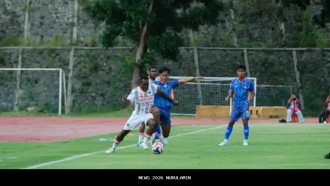 Hujan Tak Halangi Persikutim United Berbagi Poin dengan Sang Maestro FC