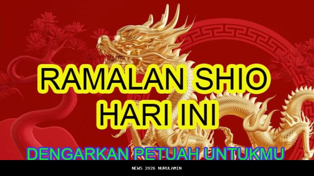 Daftar shio beruntung hari ini Senin 12 Januari 2026