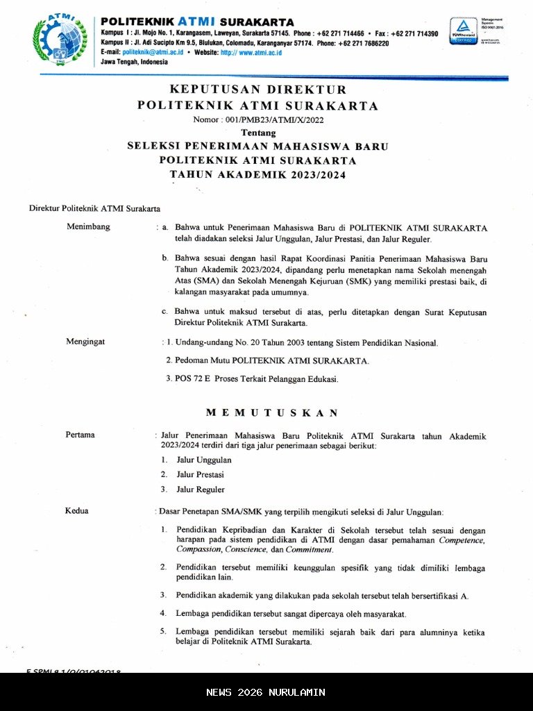 SPMB jalur prestasi 2026 bertambah, kini ada kategori kepemimpinan