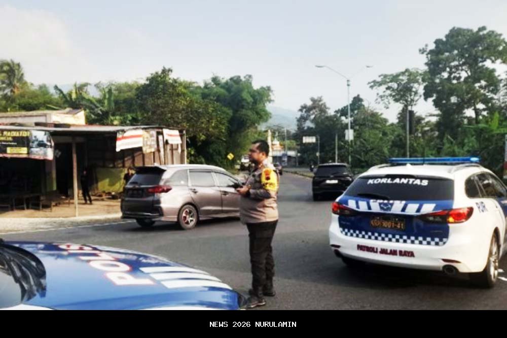H-1 Tahun Baru, Lalu Lintas Medan-Dairi Meningkat, Polisi Imbau Pengendara Waspada