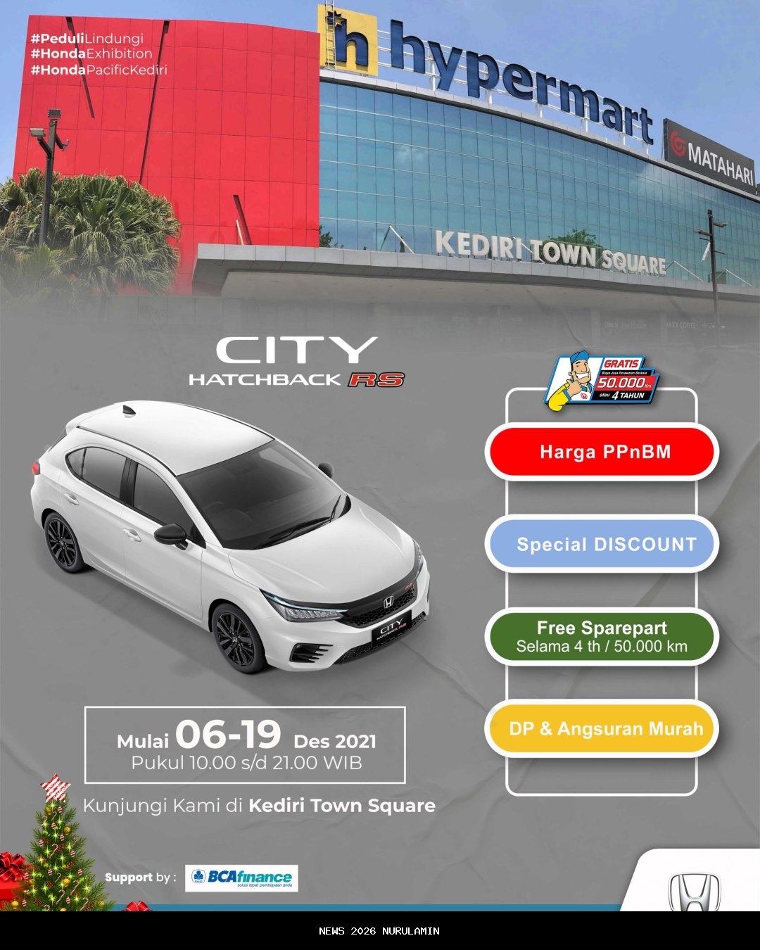 Pameran Akhir Tahun Honda di Saga Jayapura