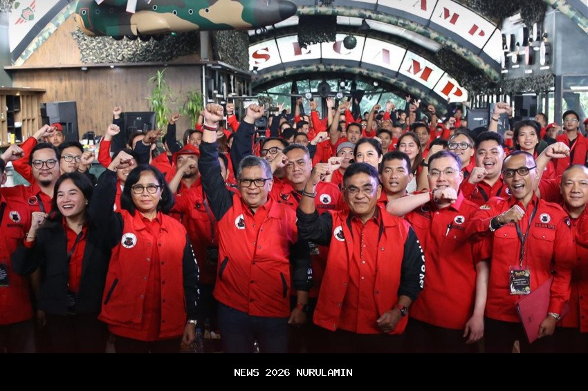 Sumrambah Panaskan Mesin Politik, PDIP Jombang Targetkan 15 Kursi di Pemilu 2029
