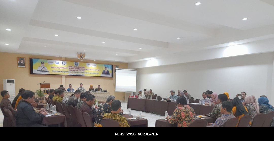 Jaga Stabilitas Harga Jelang Nataru 2025, Pemkab Mateng Siaga Hadapi Inflasi dengan Sasar Bawang Merah dan Daging