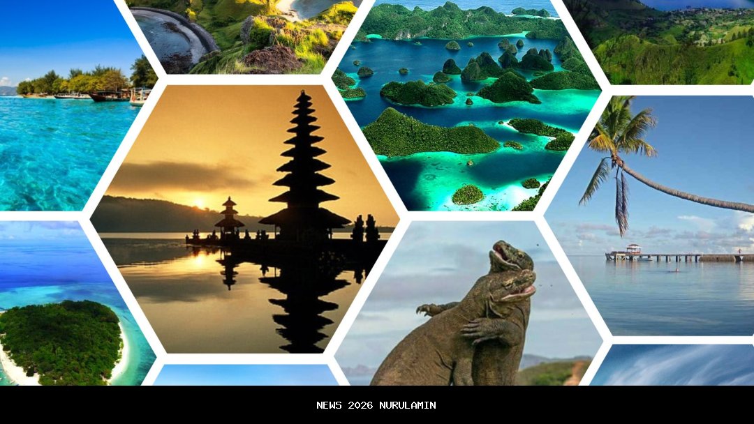 Rekomendasi destinasi wisata dunia: 3 tempat Indonesia wajib dikunjungi 2026